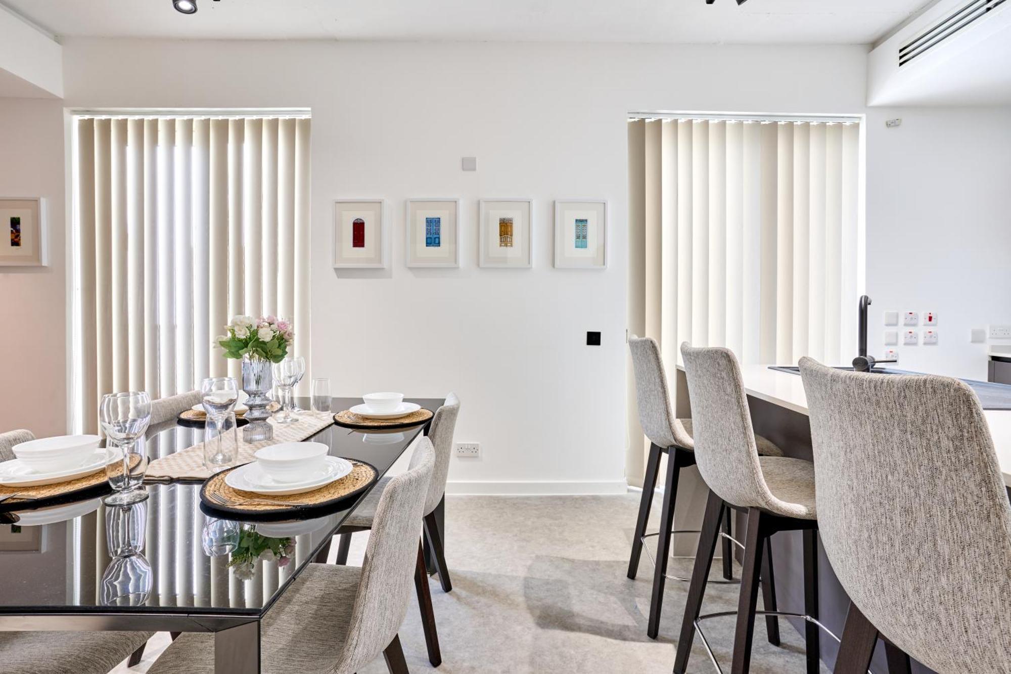 Stylish Apartment In Tigne Point Слима Экстерьер фото